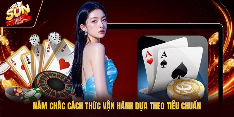 Nắm chắc cách thức vận hành dựa theo tiêu chuẩn