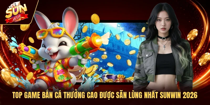 Top Game Bắn Cá Thưởng Cao Được Săn Lùng Nhất Sunwin 2026